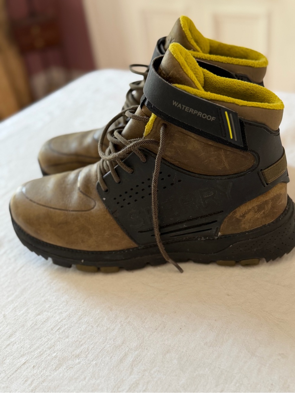 Men’s Sperry Seamount Winter Chukka Waterproof Thinsulate Lined Lace Up Boot